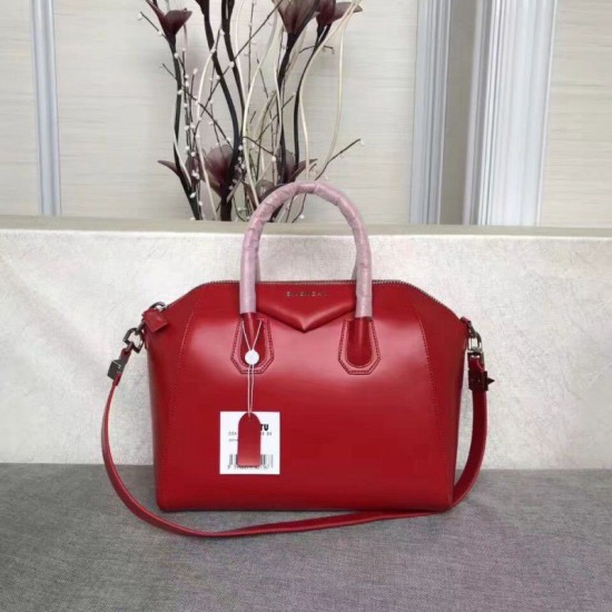 Fake Givenchy Antigona Tote Bag leather Red Replica Replica Givenchy Antigona Tote Bag leather Red