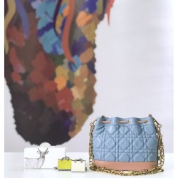 Fake Christian Dior Miss Dior Bucket Blue Replica