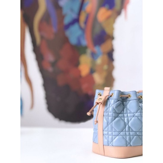 Fake Christian Dior Miss Dior Bucket Blue Replica Fake Christian Dior Miss Dior Bucket Blue Replica