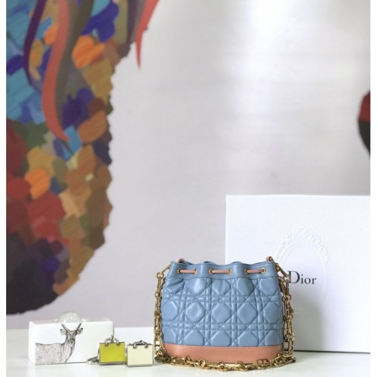 Fake Christian Dior Miss Dior Bucket Blue Replica Fake Christian Dior Miss Dior Bucket Blue Replica