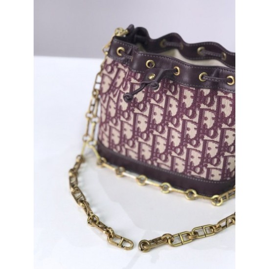 Fake Christian Dior Miss Dior Oblique Bucket Red Replica Fake Christian Dior Miss Dior Oblique Bucket Red Replica