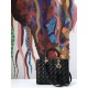 Replica Christian Dior Large Lady Dior Supple Tote Bag M0584 Black Gold