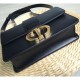 Replica Christian Dior 30 Montaigne Flap Bag Black Fake Christian Dior 30 Montaigne Flap Bag Black Replica