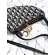 Replica Christian Dior Oblique Saddle Belt Bag Black Fake Christian Dior Oblique Saddle Belt Bag Black Replica