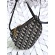 Replica Christian Dior Oblique Saddle Belt Bag Black Fake Christian Dior Oblique Saddle Belt Bag Black Replica