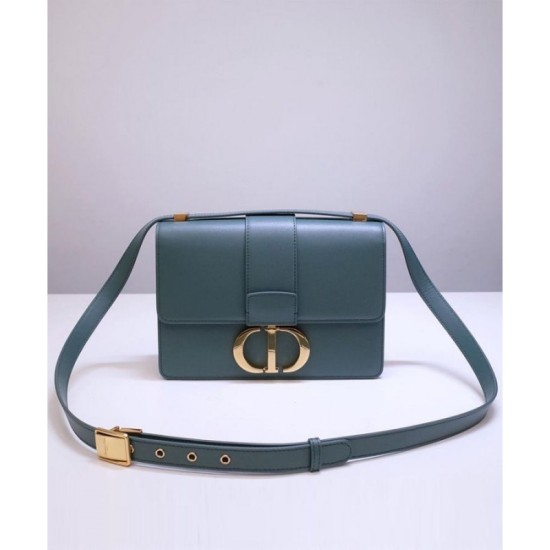 Replica Christian Dior 30 Montaigne Flap Bag Blue Fake Christian Dior 30 Montaigne Flap Bag Blue Replica