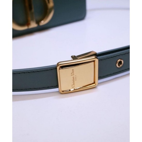 Replica Christian Dior 30 Montaigne Flap Bag Blue Fake Christian Dior 30 Montaigne Flap Bag Blue Replica
