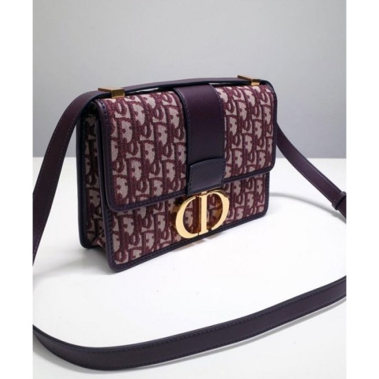 Replica Christian Dior 30 Montaigne Flap Bag Red Replica Christian Dior 30 Montaigne Flap Bag Red