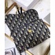 Fake Christian Dior Saddle long wallet with flap S5614 Dark Blue Replica Replica Christian Dior Saddle long wallet with flap S5614 Dark Blue