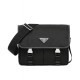 Replica Prada Nylon shoulder bag 2VD769 Black Fake Prada Nylon shoulder bag 2VD769 Black Replica