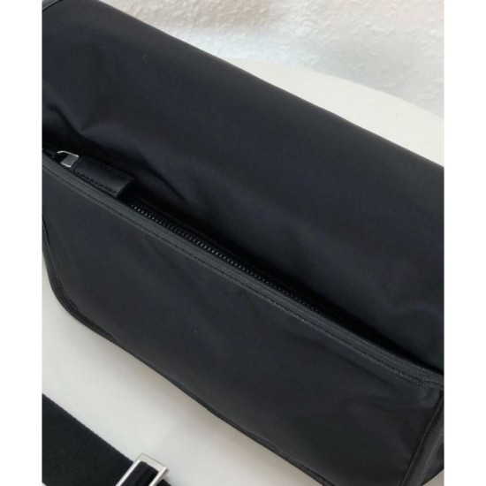 Replica Prada Nylon shoulder bag 2VD769 Black Fake Prada Nylon shoulder bag 2VD769 Black Replica