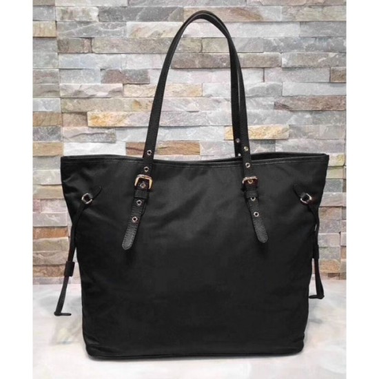 Fake Prada Tessuto Saffiano Tote Bag BR4997 Black Replica Replica Prada Tessuto Saffiano Tote Bag BR4997 Black
