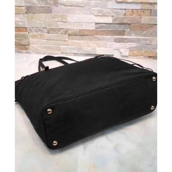 Fake Prada Tessuto Saffiano Tote Bag BR4997 Black Replica Replica Prada Tessuto Saffiano Tote Bag BR4997 Black