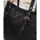 Fake Prada Tessuto Saffiano Tote Bag BR4997 Black Replica Replica Prada Tessuto Saffiano Tote Bag BR4997 Black