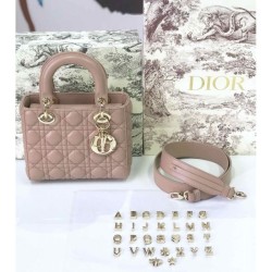 Fake Christian Dior Small My ABCDior Tote Bag M0538 Apricot Replica Replica Christian Dior Small My ABCDior Tote Bag M0538 Apricot