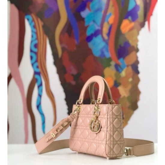 Fake Christian Dior Small My ABCDior Tote Bag M0538 Apricot Replica Replica Christian Dior Small My ABCDior Tote Bag M0538 Apricot
