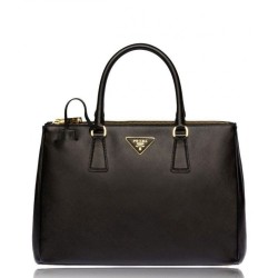 Replica Prada Top Handles 1BA786 Black
