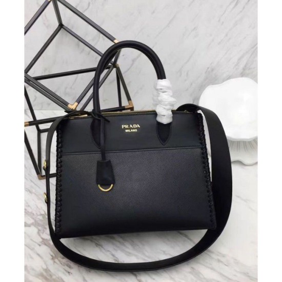 Replica Prada Paradigme Bag 1BA102 Black Replica Prada Paradigme Bag 1BA102 Black