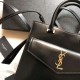 Replica YSL Saint Laurent Monogram Cabas Small Uptown Tote Bag Black Replica YSL Saint Laurent Monogram Cabas Small Uptown Tote Bag Black