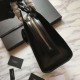 Replica YSL Saint Laurent Monogram Cabas Small Uptown Tote Bag Black Replica YSL Saint Laurent Monogram Cabas Small Uptown Tote Bag Black