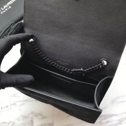 Replica YSL Saint Laurent Small Monogram Kate Diamond Bag Black