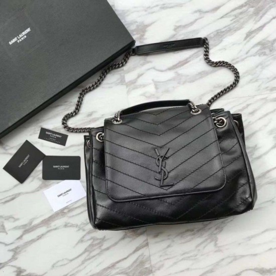 Replica YSL Saint Laurent Nolita Bag Black Replica YSL Saint Laurent Nolita Bag Black