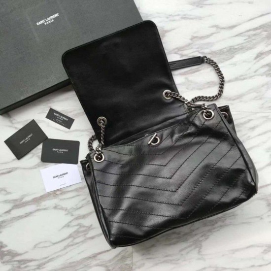 Replica YSL Saint Laurent Nolita Bag Black Replica YSL Saint Laurent Nolita Bag Black