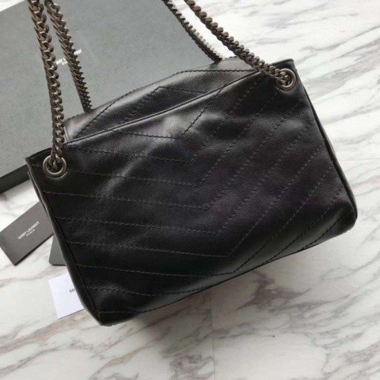 Replica YSL Saint Laurent Nolita Bag Black Replica YSL Saint Laurent Nolita Bag Black