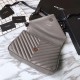 Fake YSL Saint Laurent Medium Monogram Kate Chain Shoulder Bag Light Gray Replica Fake YSL Saint Laurent Medium Monogram Kate Chain Shoulder Bag Light Gray Replica