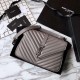 Fake YSL Saint Laurent Medium Monogram Kate Chain Shoulder Bag Light Gray Replica Fake YSL Saint Laurent Medium Monogram Kate Chain Shoulder Bag Light Gray Replica