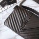 Fake YSL Saint Laurent Medium Monogram Kate Chain Shoulder Bag Gray Replica Fake YSL Saint Laurent Medium Monogram Kate Chain Shoulder Bag Gray Replica