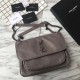 Fake YSL Saint Laurent Medium Niki Chain Bag Grey Replica Fake YSL Saint Laurent Medium Niki Chain Bag Grey Replica