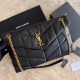 Replica YSL Saint Laurent Loulou Puffer Large Bag Quilted Wrinkly Matte Leather Black Replica YSL Saint Laurent Loulou Puffer Large Bag Quilted Wrinkly Matte Leather Black