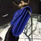 Replica Saint Laurent Blue Grained Matelasse Leather Chain Wallet Y221220