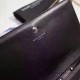 Replica Saint Laurent Chain Wallet in Black Crocodile Embossed Leather 377829