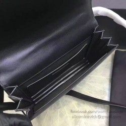 Replica Saint Laurent Dylan Black Calfskin Cross-body Bag 377827
