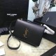 Replica Saint Laurent Dylan Black Calfskin Cross-body Bag 377827 Replica Saint Laurent Dylan Black Calfskin Cross-body Bag 377827