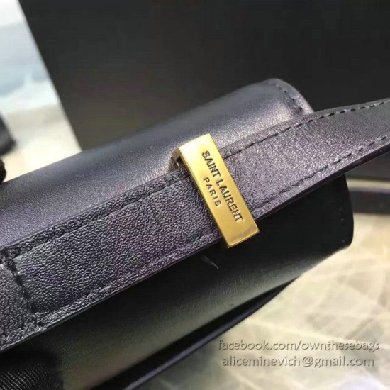 Replica Saint Laurent Dylan Black Calfskin Cross-body Bag 377827 Replica Saint Laurent Dylan Black Calfskin Cross-body Bag 377827