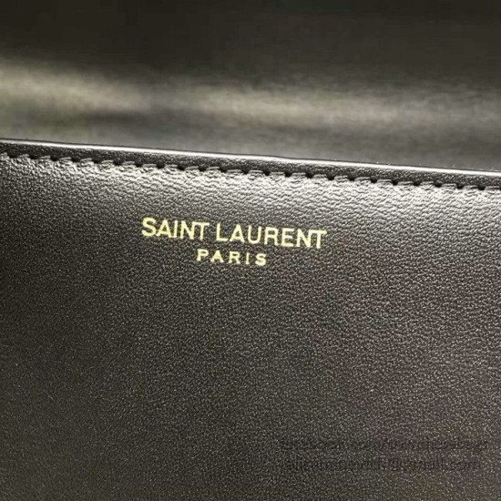 Replica Saint Laurent Dylan Black Calfskin Cross-body Bag 377827 Replica Saint Laurent Dylan Black Calfskin Cross-body Bag 377827