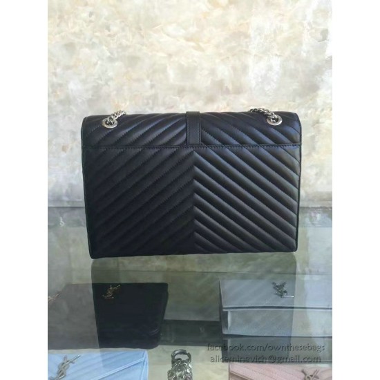 Replica Saint Laurent Monogram Large Kate Chain Shoulder Bag Black Y231220 Fake Saint Laurent Monogram Large Kate Chain Shoulder Bag Black Y231220 Replica