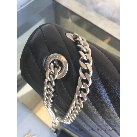 Replica Saint Laurent Monogram Large Kate Chain Shoulder Bag Black Y231220 Fake Saint Laurent Monogram Large Kate Chain Shoulder Bag Black Y231220 Replica