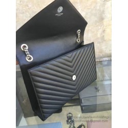 Replica Saint Laurent Monogram Large Kate Chain Shoulder Bag Black Y231220 Fake Saint Laurent Monogram Large Kate Chain Shoulder Bag Black Y231220 Replica