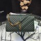 Fake Saint Laurent Top Handle Bag in Green Matelasse Leather 392738 Replica Replica Saint Laurent Top Handle Bag in Green Matelasse Leather 392738