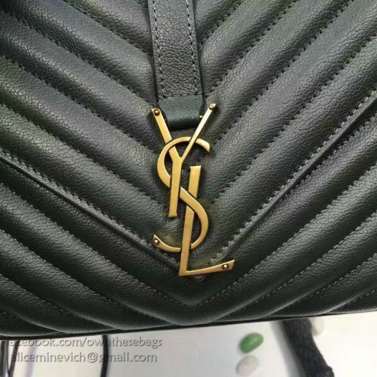Fake Saint Laurent Top Handle Bag in Green Matelasse Leather 392738 Replica Replica Saint Laurent Top Handle Bag in Green Matelasse Leather 392738