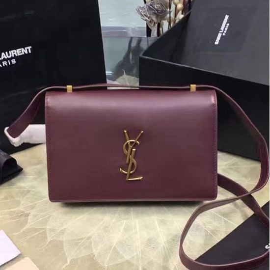 Replica YSL Saint Laurent Dylan Burgundy Calfskin Cross-body Bag 377827 Fake YSL Saint Laurent Dylan Burgundy Calfskin Cross-body Bag 377827 Replica