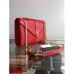 Replica YSL Saint Laurent Monogram Large Kate Chain Shoulder Bag Red Y231220 Fake YSL Saint Laurent Monogram Large Kate Chain Shoulder Bag Red Y231220 Replica