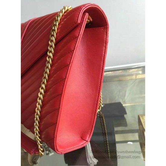Replica YSL Saint Laurent Monogram Large Kate Chain Shoulder Bag Red Y231220 Fake YSL Saint Laurent Monogram Large Kate Chain Shoulder Bag Red Y231220 Replica