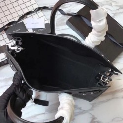 Replica YSL Top Handle Tote Black Replica YSL Top Handle Tote Black