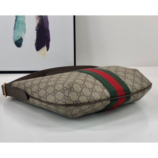 Fake Gucci Ophidia GG Small Shoulder Bag 598125 Brown Replica