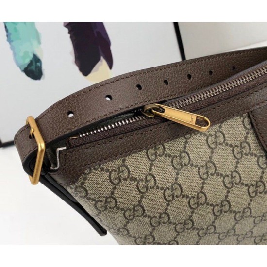 Fake Gucci Ophidia GG Small Shoulder Bag 598125 Brown Replica